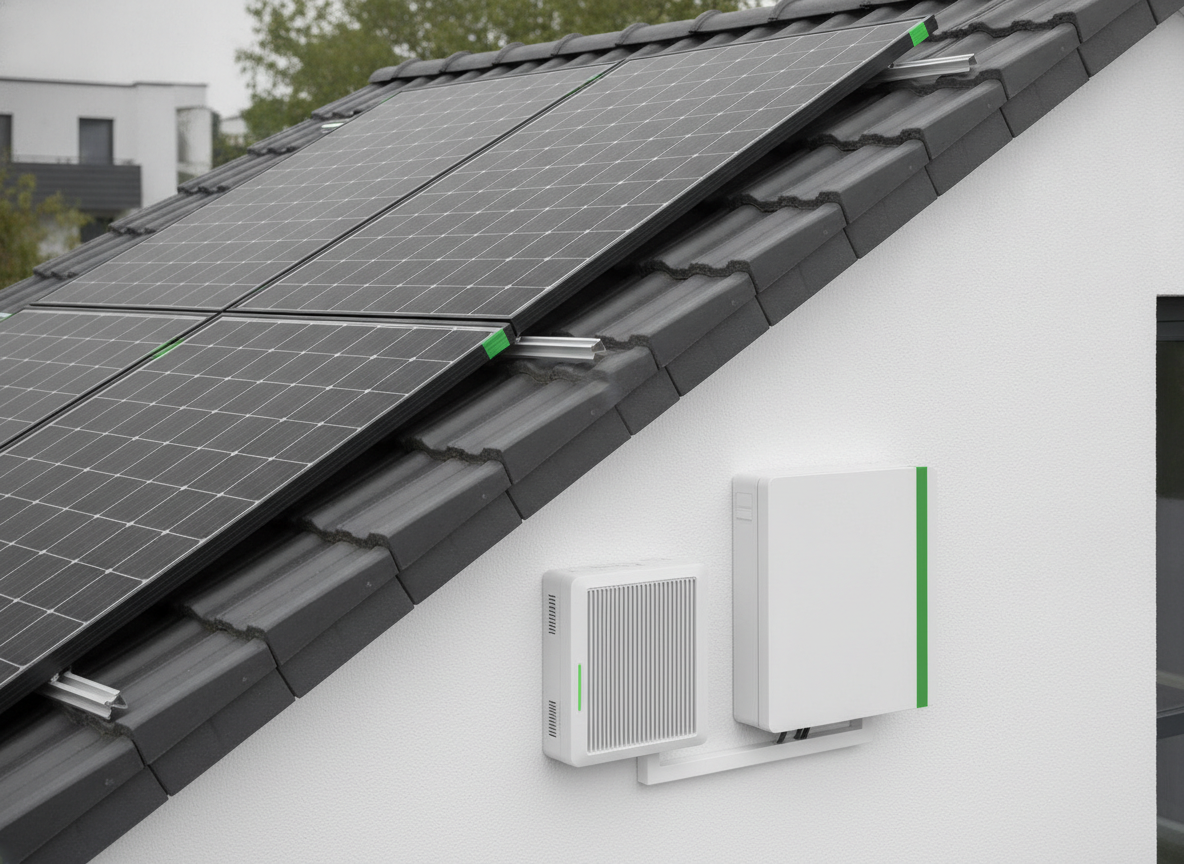 Hochwertige Komponenten im Detail - Photovoltaik Bielefeld: Solaranlage vom Meisterbetrieb aus NRW - Solar Hamm