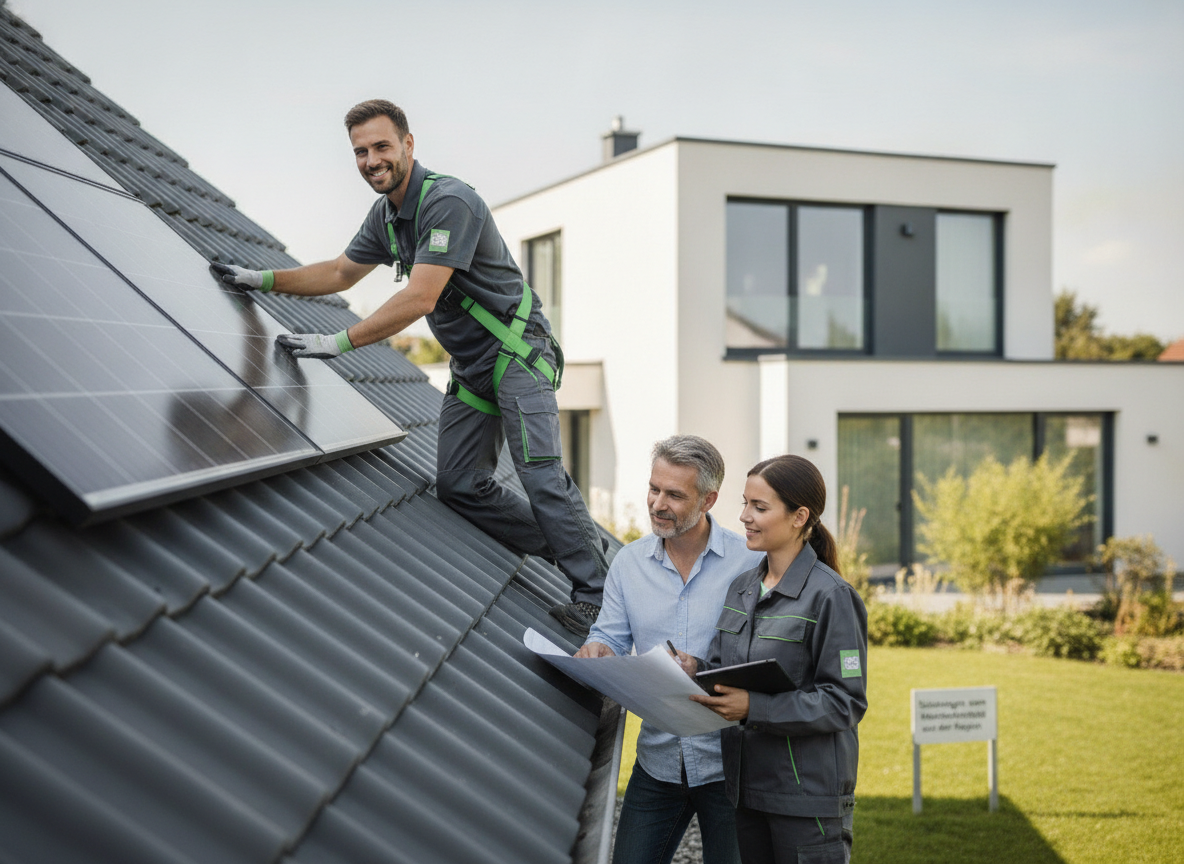 Montage & Beratung vom Meisterbetrieb - Photovoltaik Bochum: Solaranlage vom Meisterbetrieb aus der Region - Solar Hamm