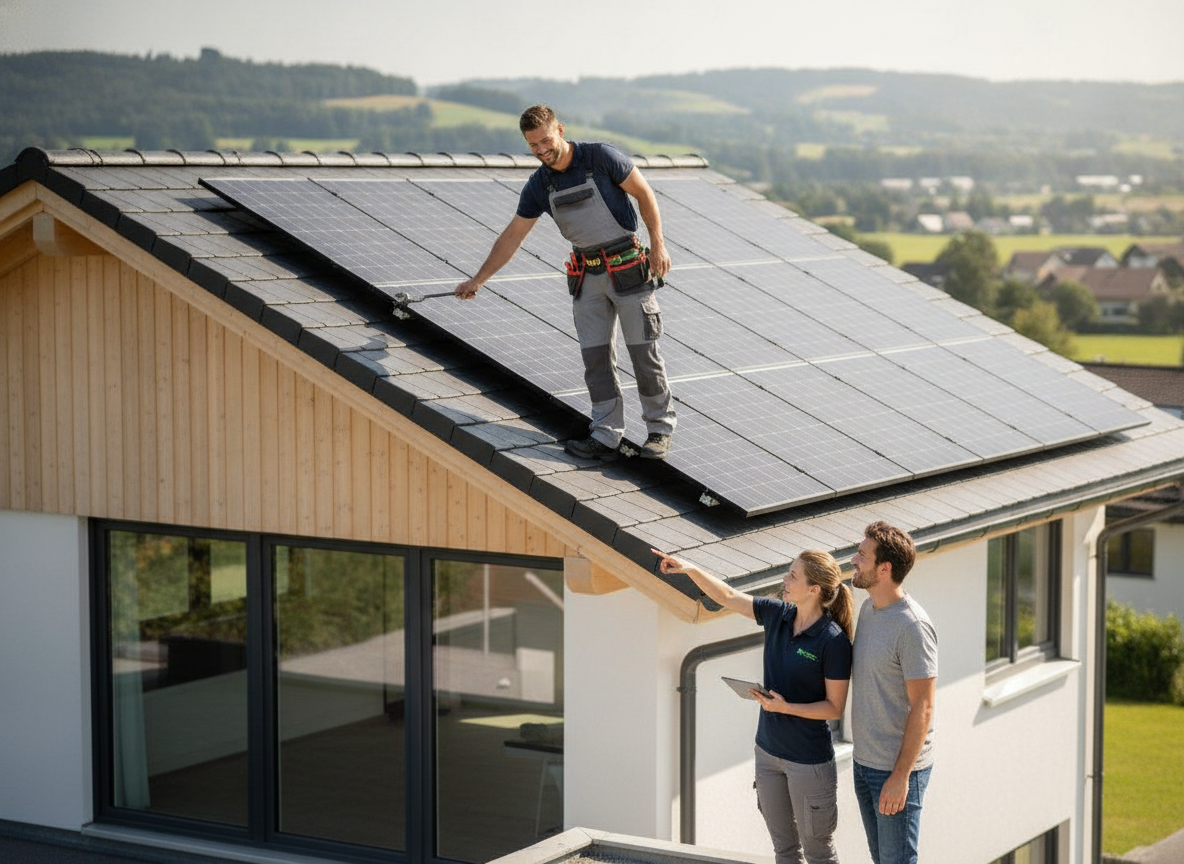 Montage & Beratung vom Meisterbetrieb - Photovoltaik Bönen: Solaranlage vom Meisterbetrieb direkt aus Hamm - Solar Hamm