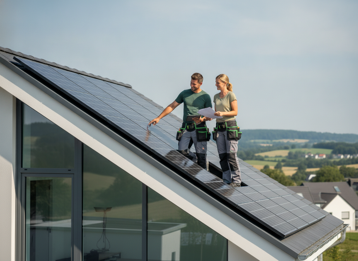 Montage & Beratung vom Meisterbetrieb - Photovoltaik Bottrop: Solaranlage vom Meisterbetrieb aus der Region - Solar Hamm