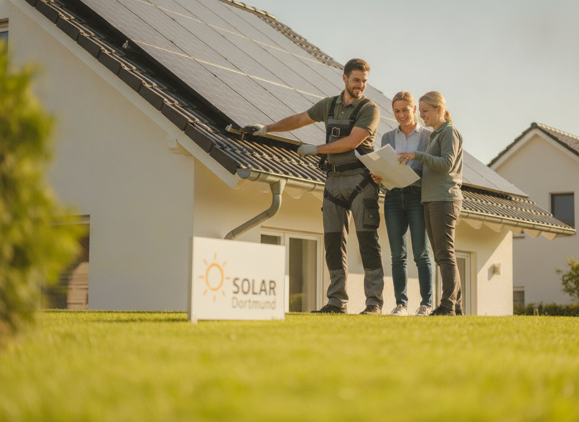 Montage & Beratung vom Meisterbetrieb - Photovoltaik Dortmund: Solaranlage vom Meisterbetrieb in der Nähe - Solar Hamm