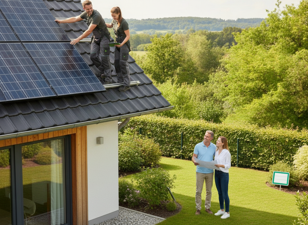 Montage & Beratung vom Meisterbetrieb - Photovoltaik Hagen: Solaranlage vom Meisterbetrieb im südlichen Ruhrgebiet - Solar Hamm