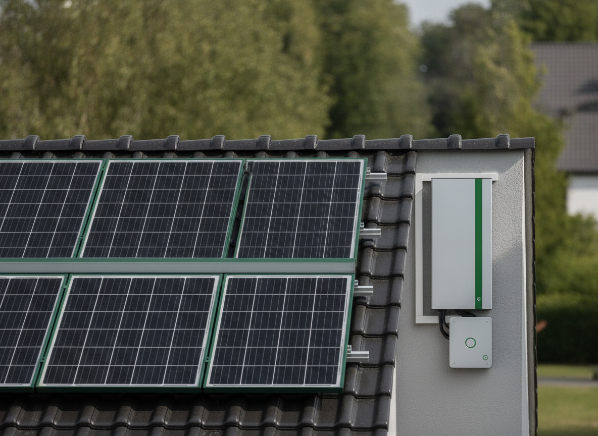Hochwertige Komponenten im Detail - Photovoltaik Hamm: Solaranlage vom Meisterbetrieb aus der Region - Solar Hamm