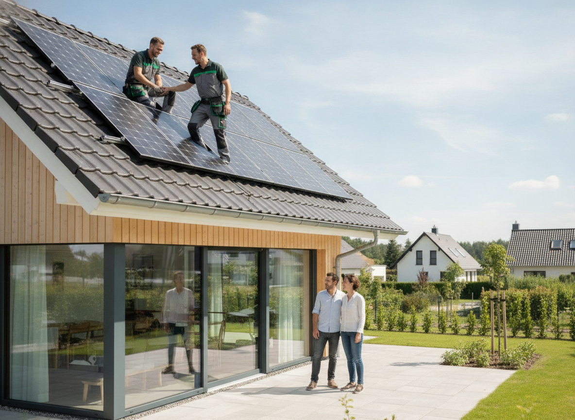 Montage & Beratung vom Meisterbetrieb - Photovoltaik Herne: Solaranlage vom Meisterbetrieb aus der Region - Solar Hamm