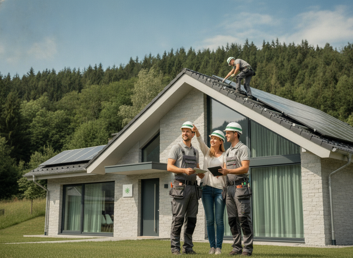 Montage & Beratung vom Meisterbetrieb - Photovoltaik Iserlohn: Solaranlage vom Meisterbetrieb in der Waldstadt - Solar Hamm