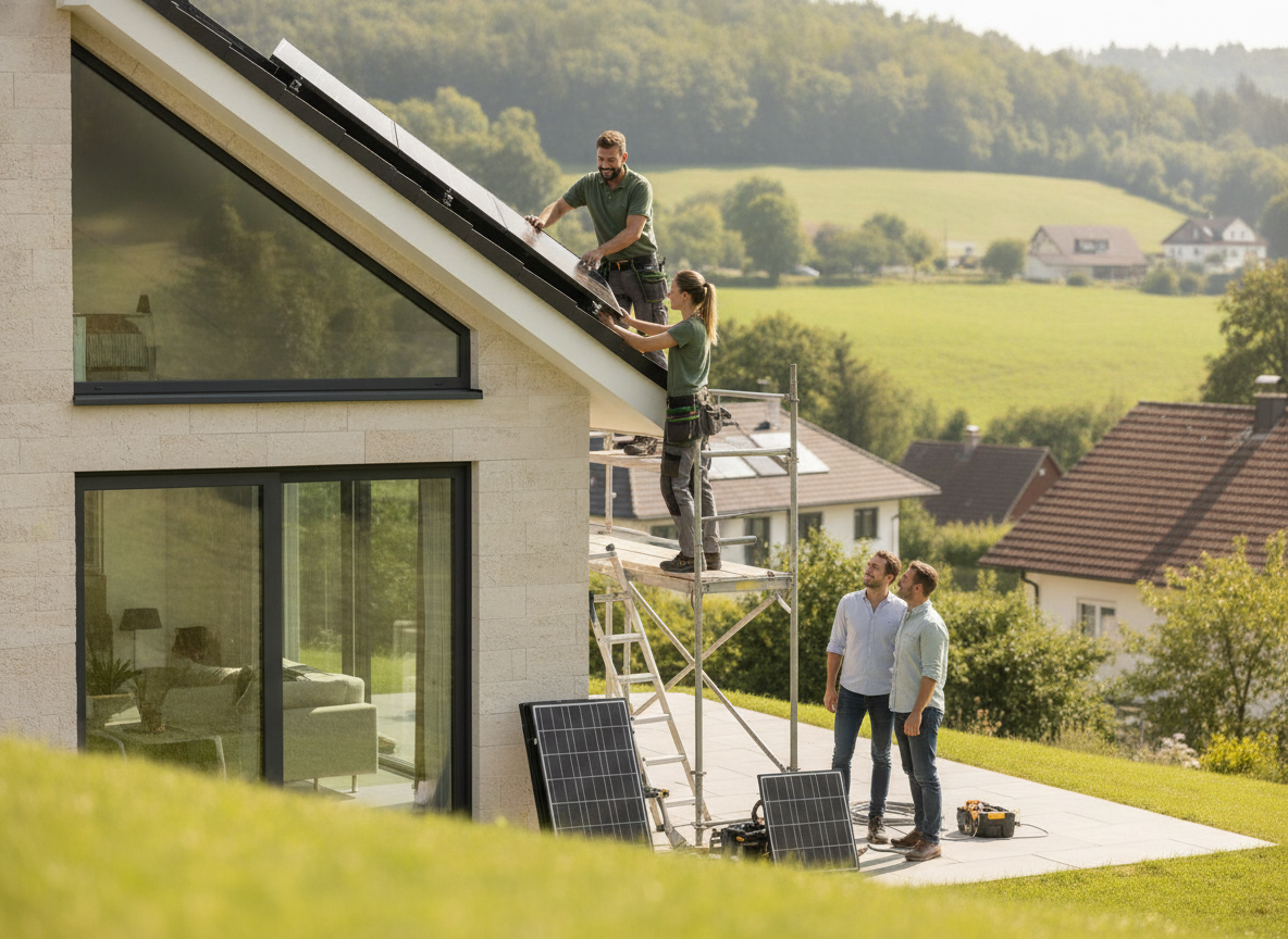 Montage & Beratung vom Meisterbetrieb - Photovoltaik Kamen: Solaranlage vom Meisterbetrieb direkt aus der Nachbarschaft - Solar Hamm