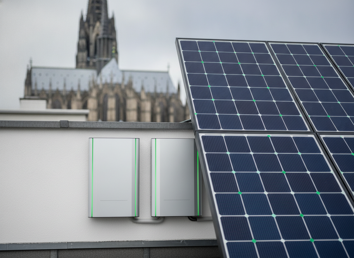 Hochwertige Komponenten im Detail - Photovoltaik Köln: Solaranlage vom Meisterbetrieb für die Domstadt - Solar Hamm