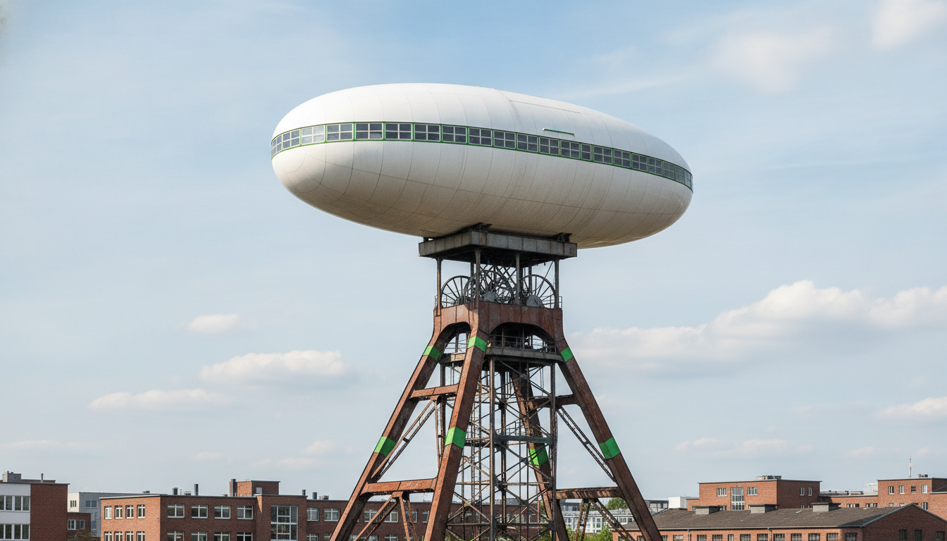 Photovoltaik in Lünen - Solar Hamm (Colani-Ei (LünTec-Turm))