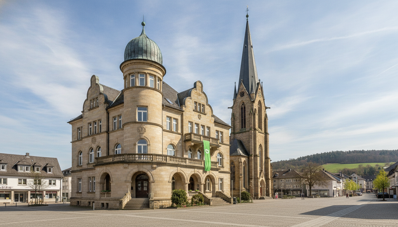 Photovoltaik in Menden - Solar Hamm (Altes Rathaus (Jugendstil))
