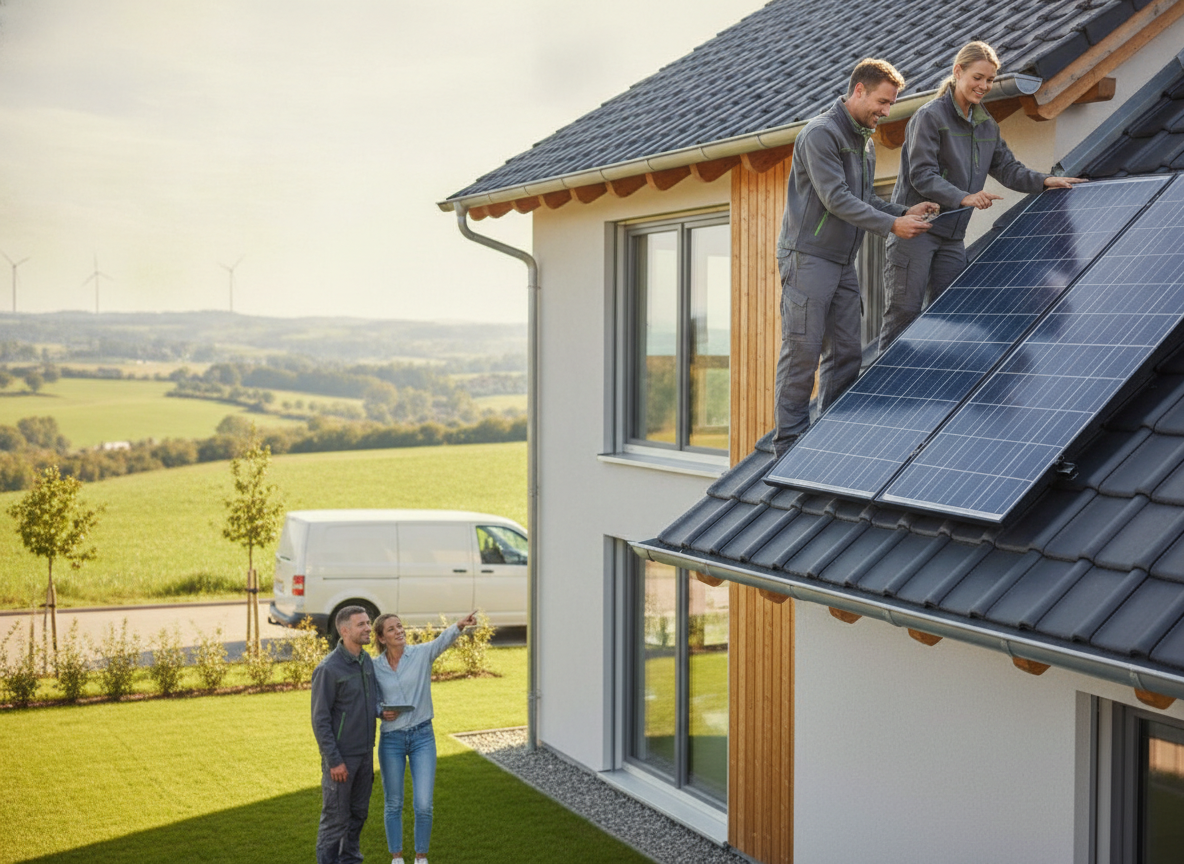 Montage & Beratung vom Meisterbetrieb - Photovoltaik Soest: Solaranlage vom Meisterbetrieb für Stadt und Kreis - Solar Hamm