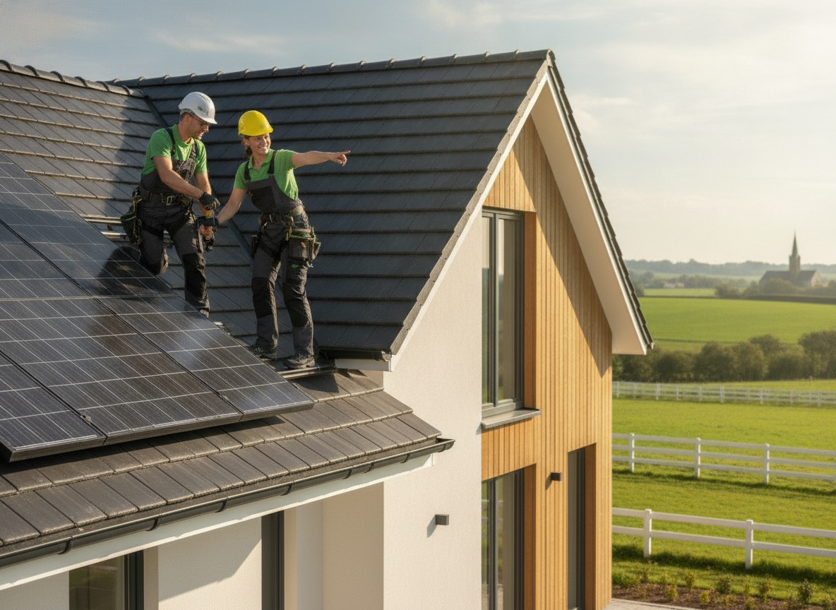 Montage & Beratung vom Meisterbetrieb - Photovoltaik Warendorf: Solaranlage vom Meisterbetrieb in der Pferdestadt - Solar Hamm