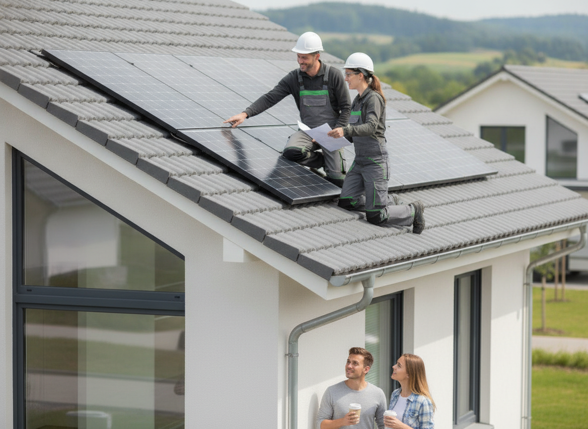 Montage & Beratung vom Meisterbetrieb - Photovoltaik Werl: Solaranlage vom Meisterbetrieb aus der Region - Solar Hamm