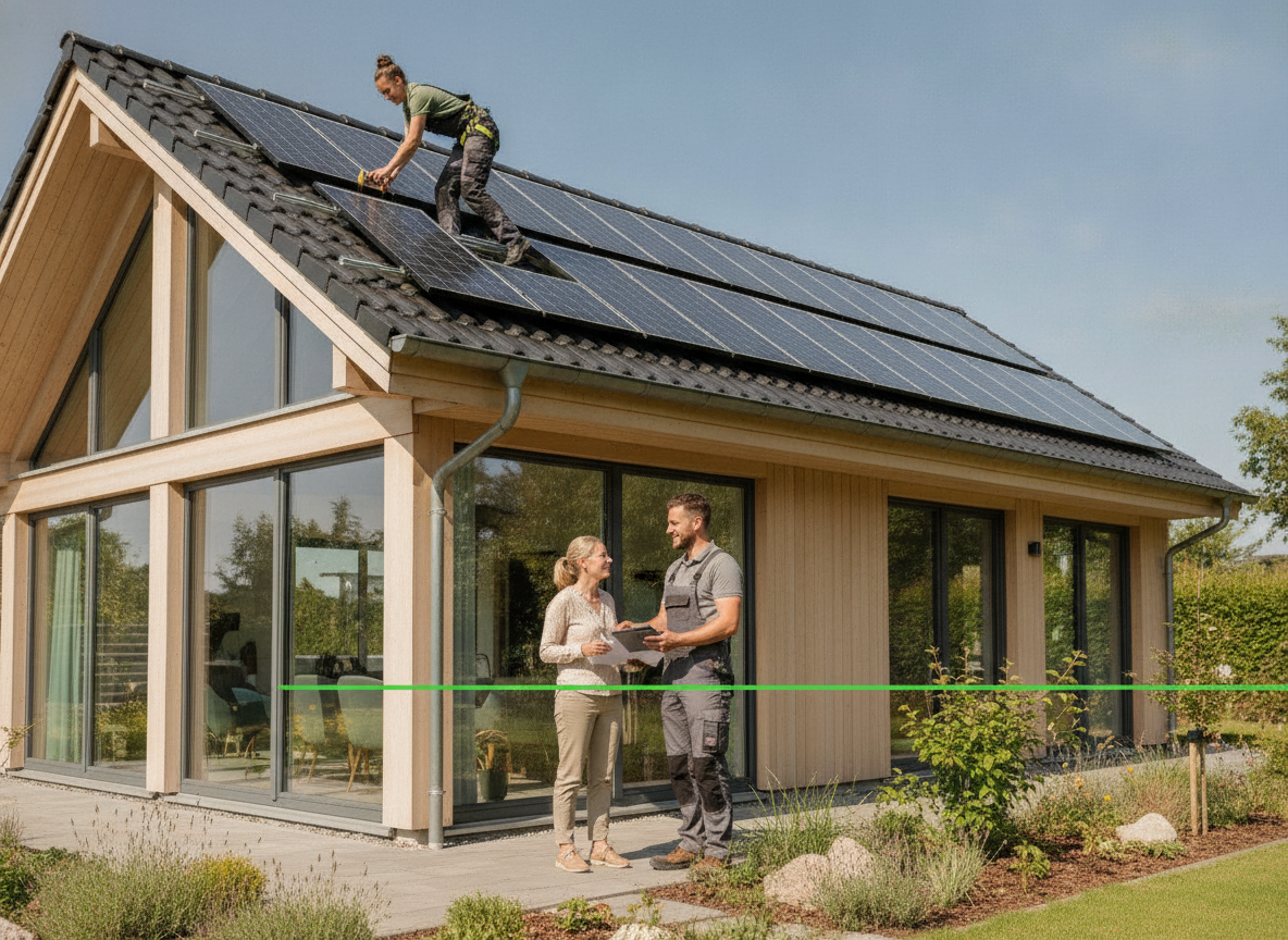 Montage & Beratung vom Meisterbetrieb - Photovoltaik Witten: Solaranlage vom Meisterbetrieb aus der Region - Solar Hamm