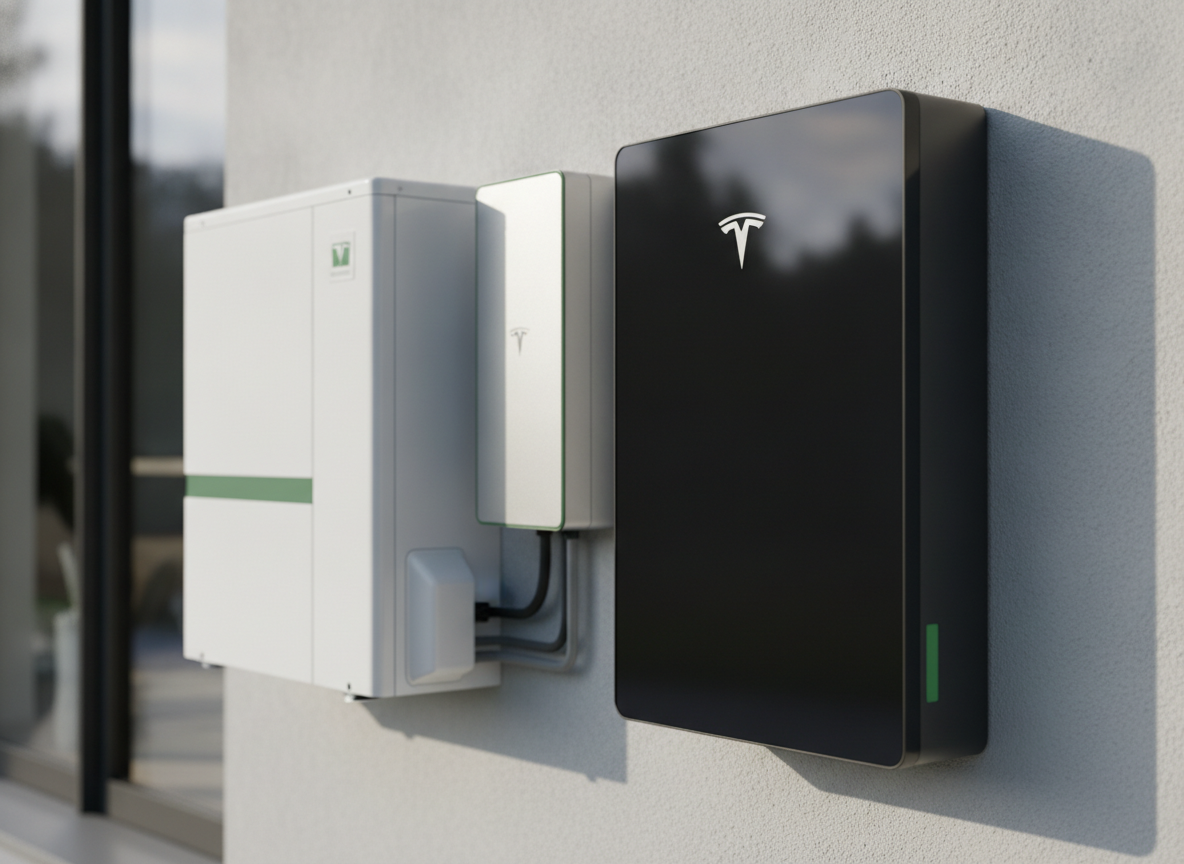 Hochwertige Komponenten im Detail - Kann die Tesla Powerwall mit der Vaillant Wärmepumpe kommunizieren? - Solar Hamm