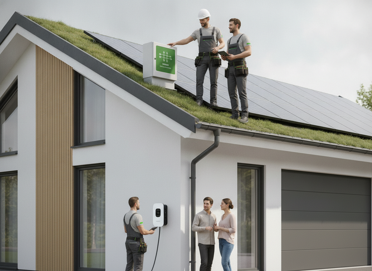 Montage & Beratung vom Meisterbetrieb - §14a EnWG einfach erklärt: Steuerbare Verbraucher, Dimmung und Netzentgelt-Rabatt - Solar Hamm