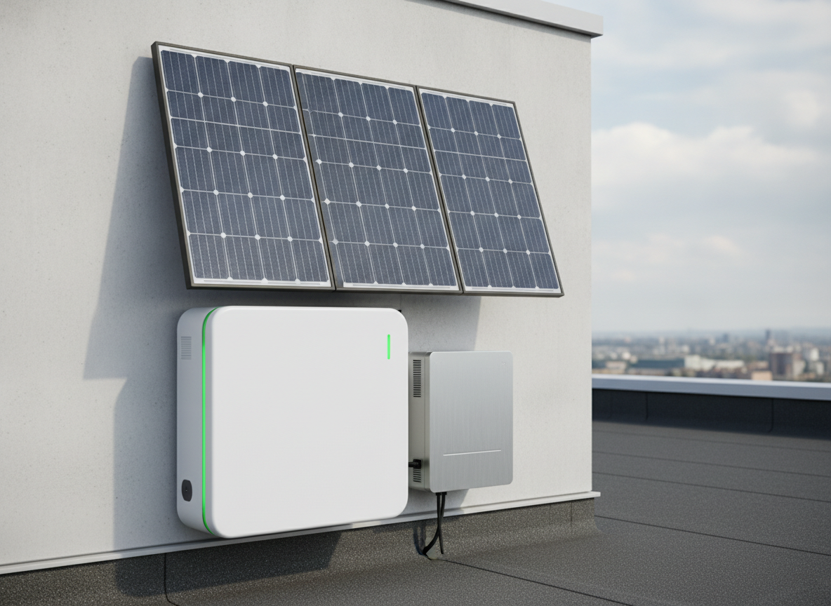 Hochwertige Komponenten im Detail - Photovoltaik für Gewerbe: Lohnt sich die Dachfläche? - Solar Hamm