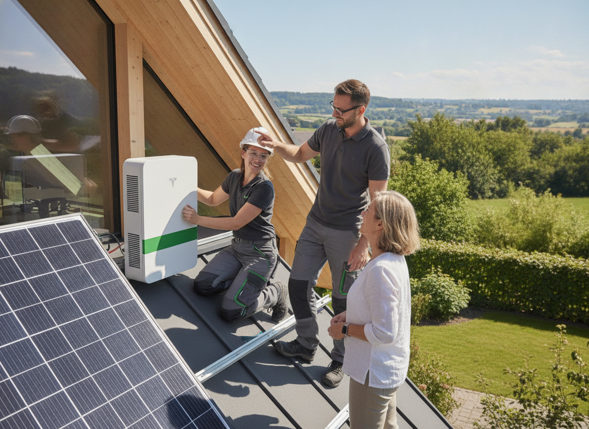 Montage & Beratung vom Meisterbetrieb - Tesla Powerwall 3: Stromspeicher mit integriertem Wechselrichter – Specs, Notstrom & für wen sinnvoll - Solar Hamm