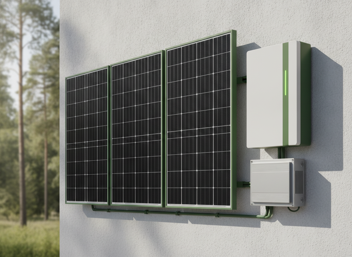 Hochwertige Komponenten im Detail - Verschattung bei Photovoltaik: Was tun? - Solar Hamm