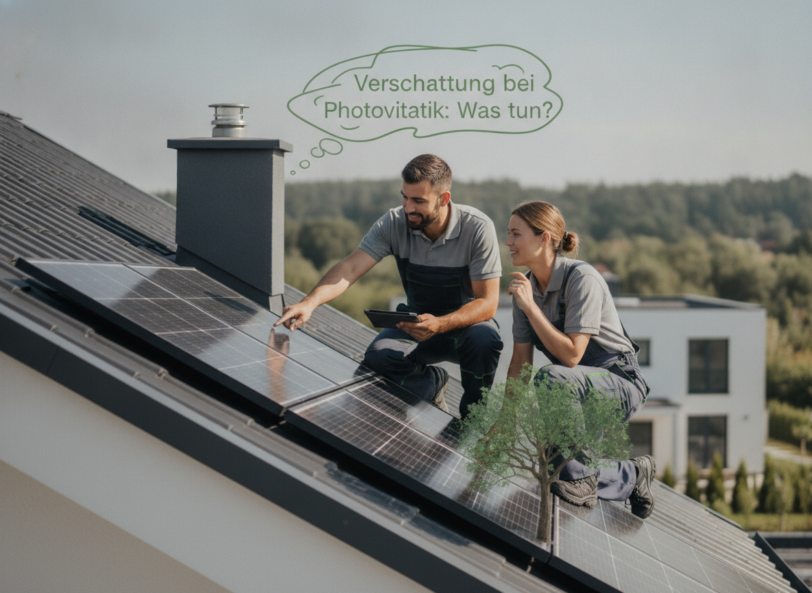 Montage & Beratung vom Meisterbetrieb - Verschattung bei Photovoltaik: Was tun? - Solar Hamm