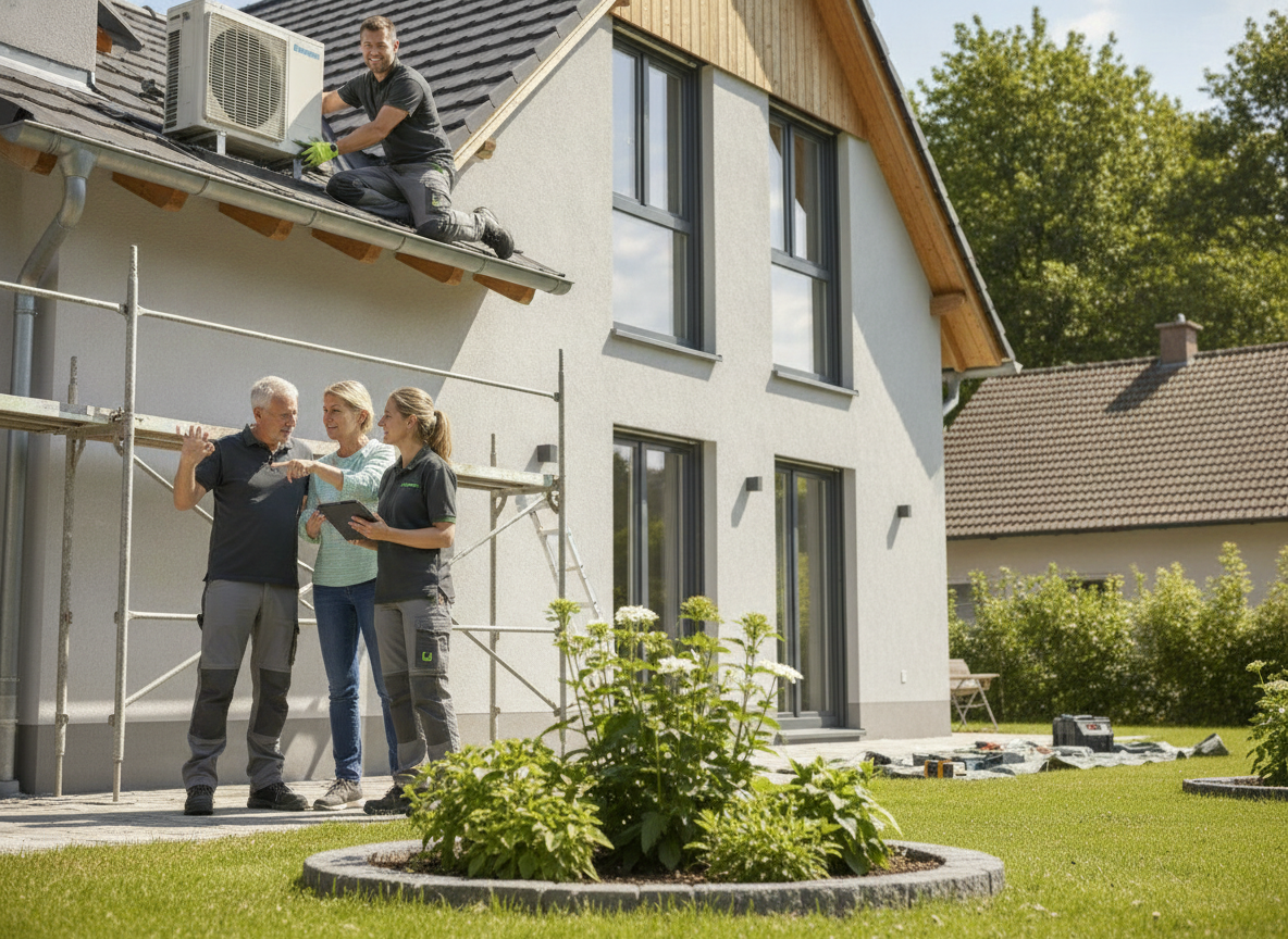 Montage & Beratung vom Meisterbetrieb - Wärmepumpe im Altbau: Geht das? - Solar Hamm