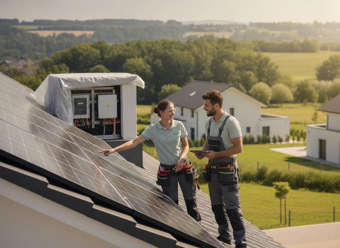 Montage & Beratung vom Meisterbetrieb - Was passiert bei Stromausfall mit PV-Anlage und Speicher? - Solar Hamm