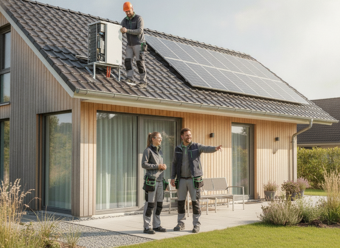 Montage & Beratung vom Meisterbetrieb - Welche Wärmepumpe passt zu meiner PV-Anlage? - Solar Hamm